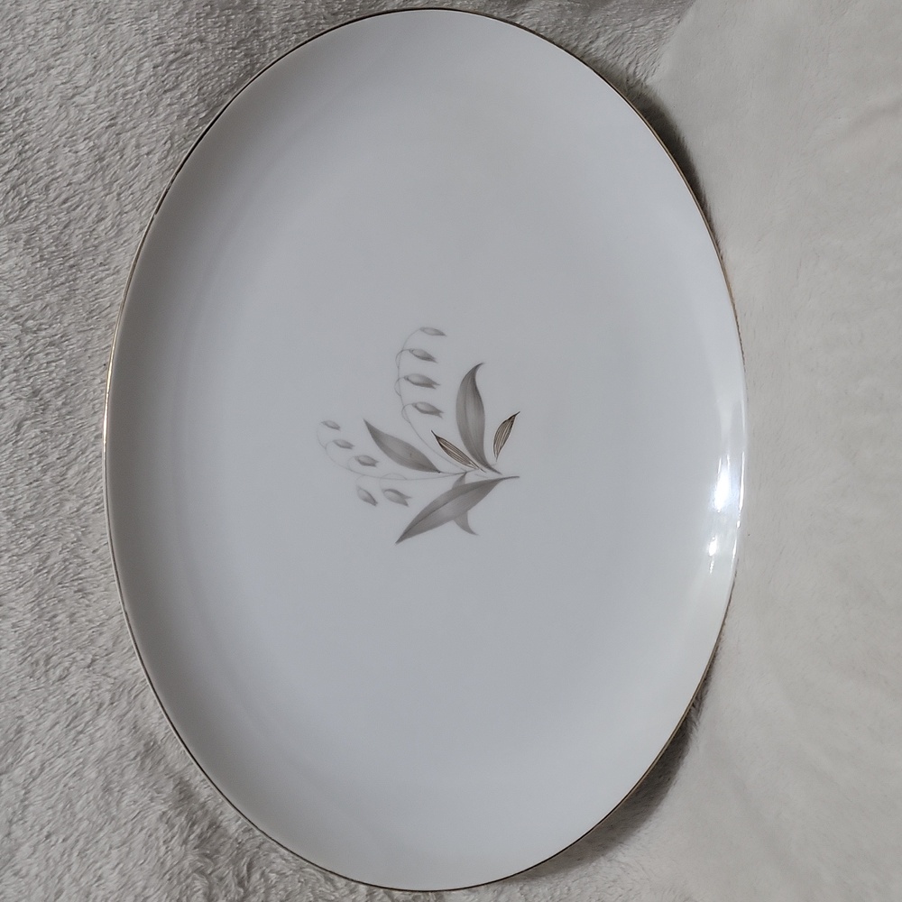 Vintage Kaysons Golden Rhapsody Fine China Oval Platter